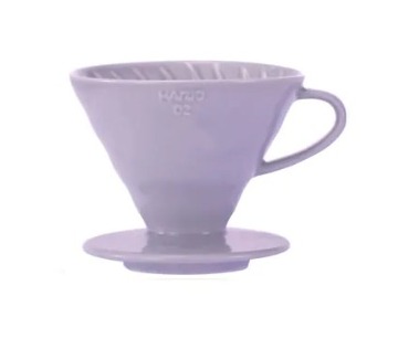 HARİO V60 02 SERAMİK DRİPPER AÇIK MOR